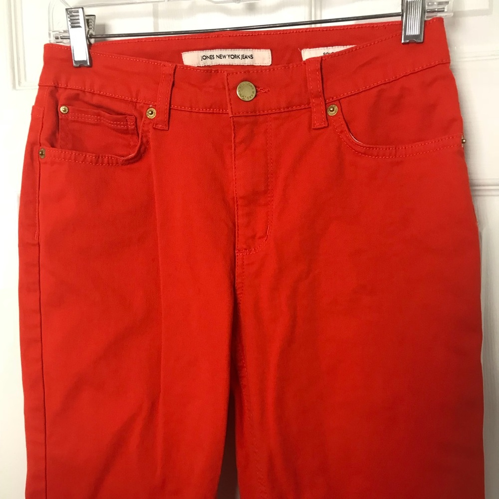 ๐ Jones New York Soho Crop Clementine Jeans. Sz 6 - Picture 8 of 8